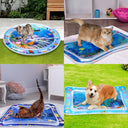 سجادة الألعاب المائية الحسية التفاعلية للرضع (Tummy Time Mat)