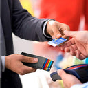 محفظة الكروت الأوتوماتيكية المعدنية الذكية مع حماية RFID ضد السرقة